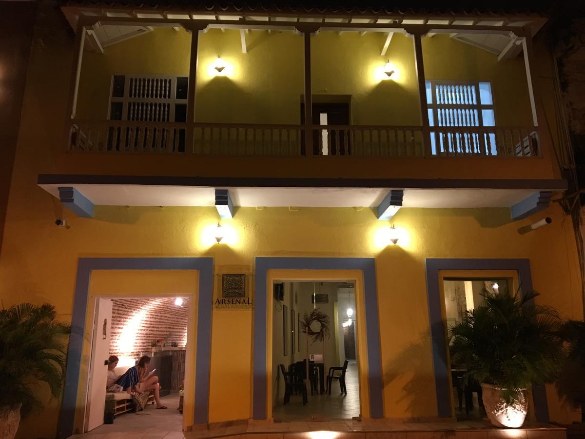 El Arsenal Hostel Boutique Cartagena Buitenkant foto